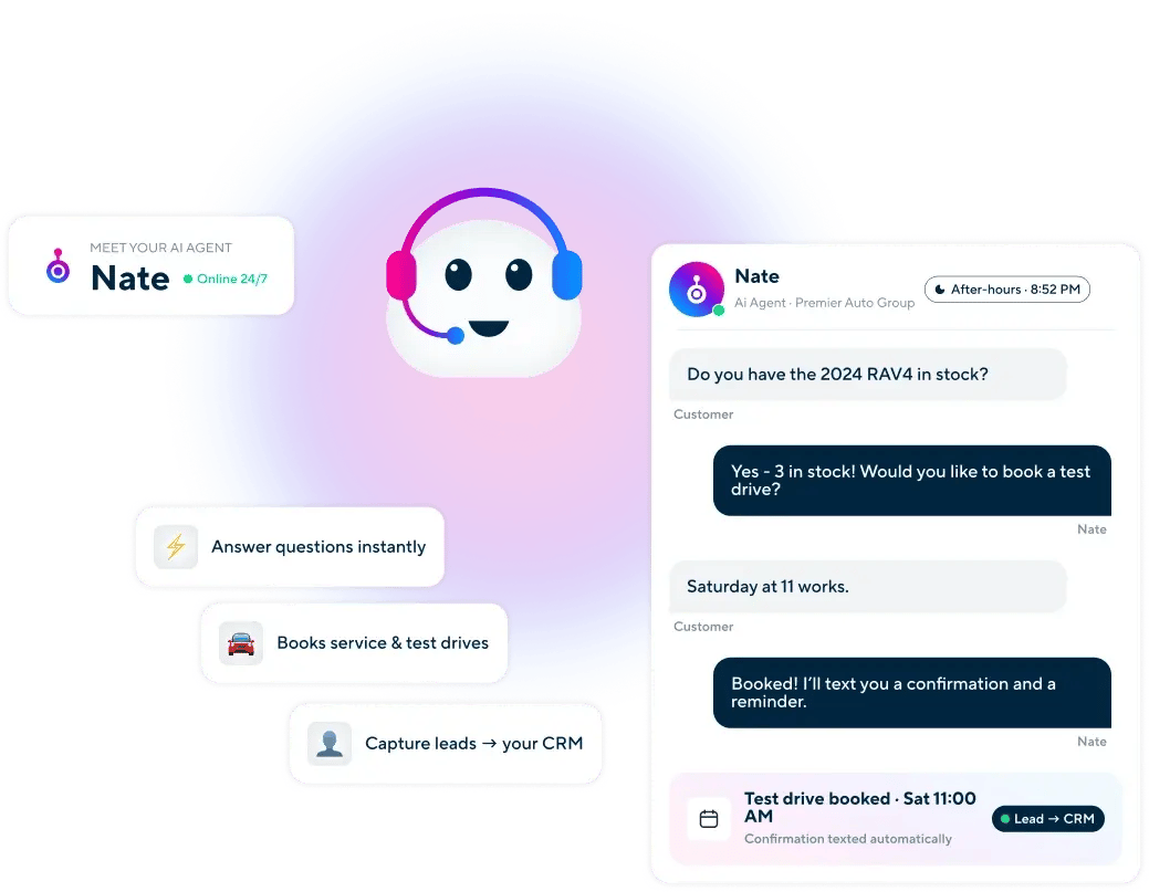 AI agent for automotive