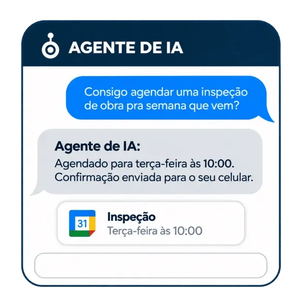 Agenda e confirma consultas automaticamente