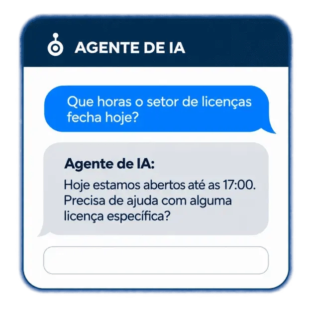Agente de ia para o governo