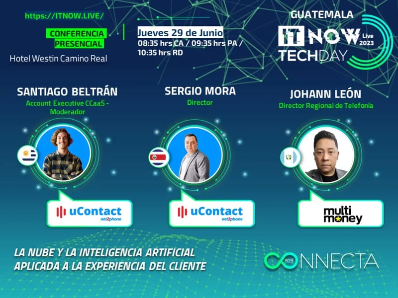 Arte Panel uContact IT Now Guatemala