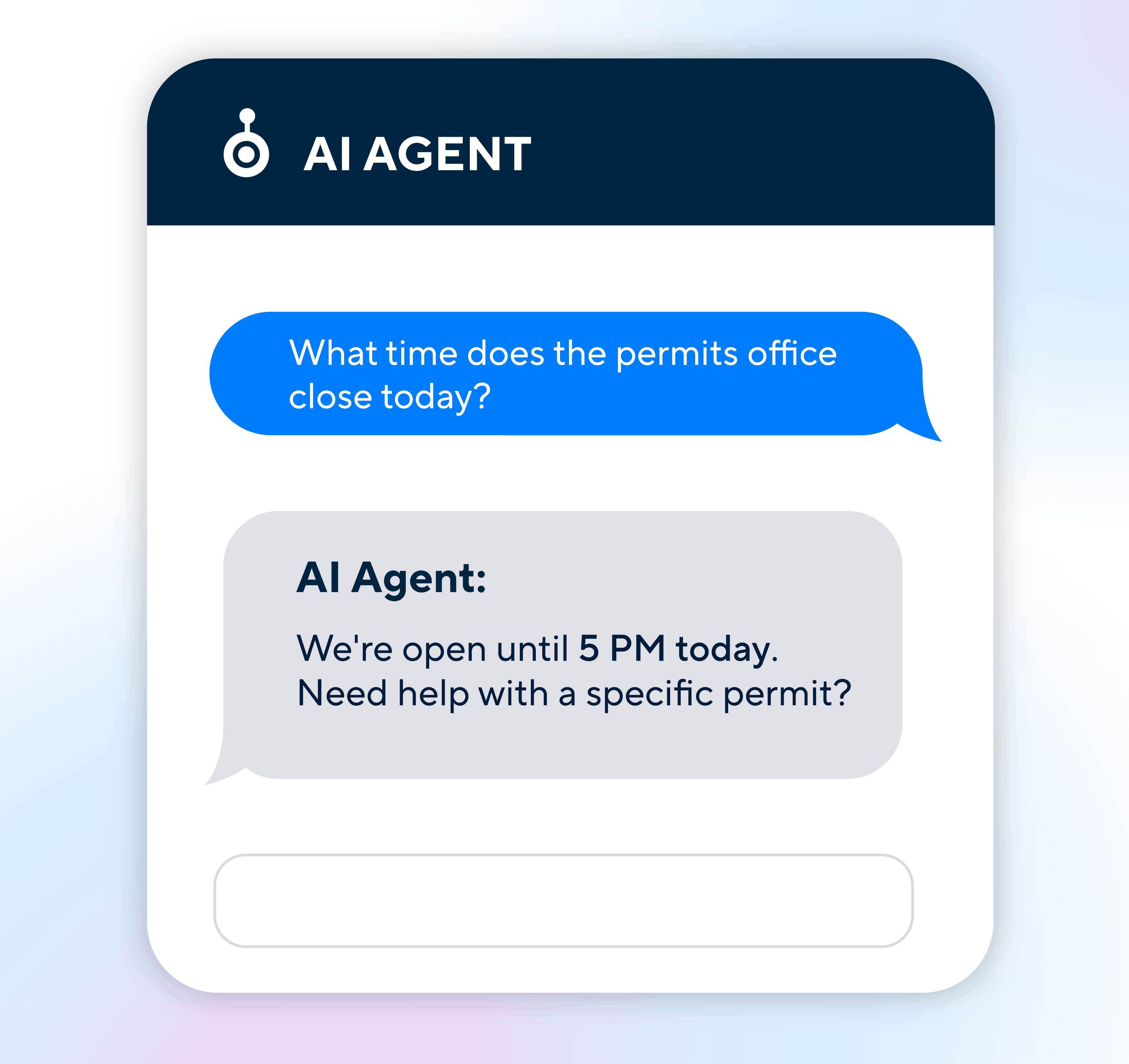 Government AI agent