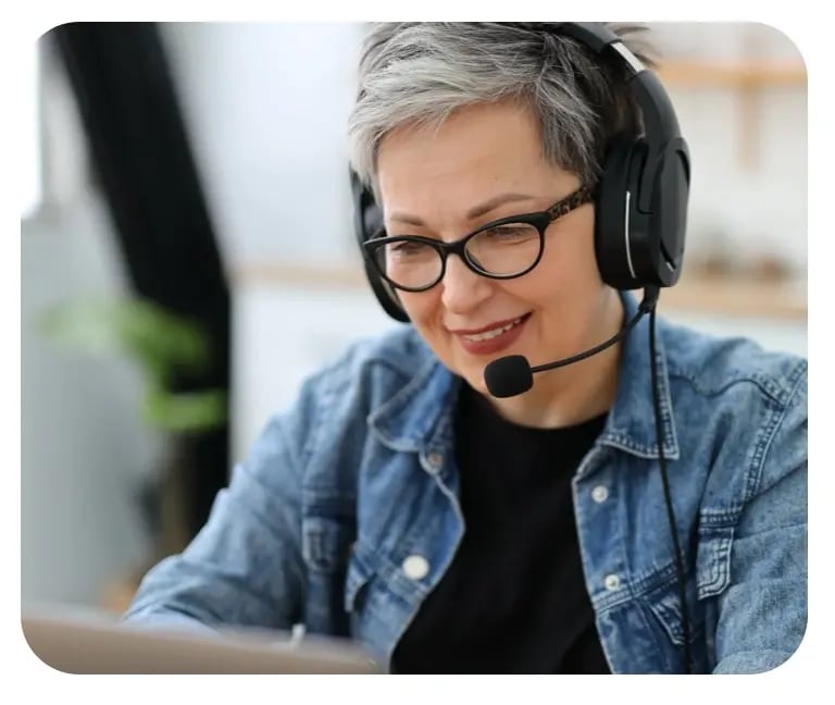 Cloud contact center voice