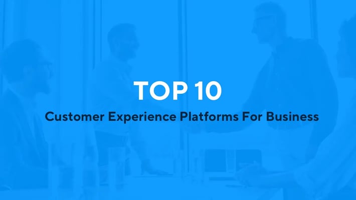 Customer experience tools