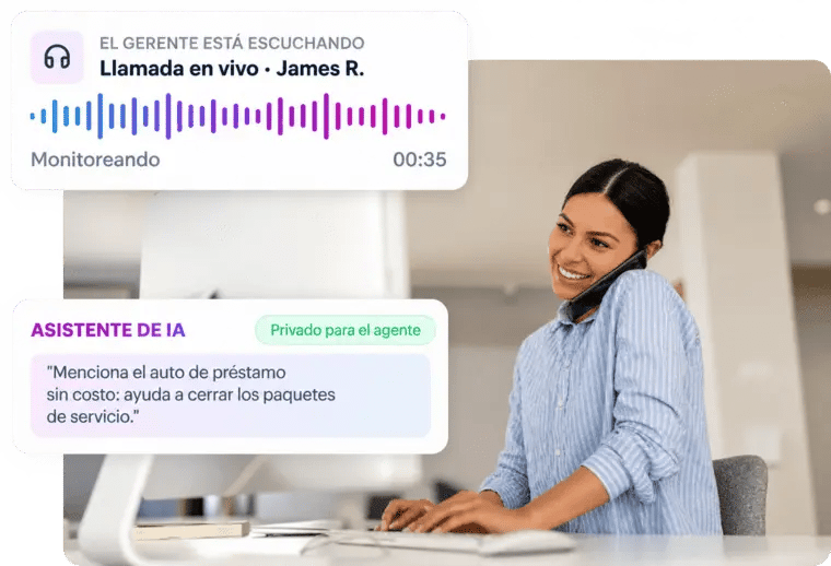 Da coaching a tus vendedores durante llamadas en vivo