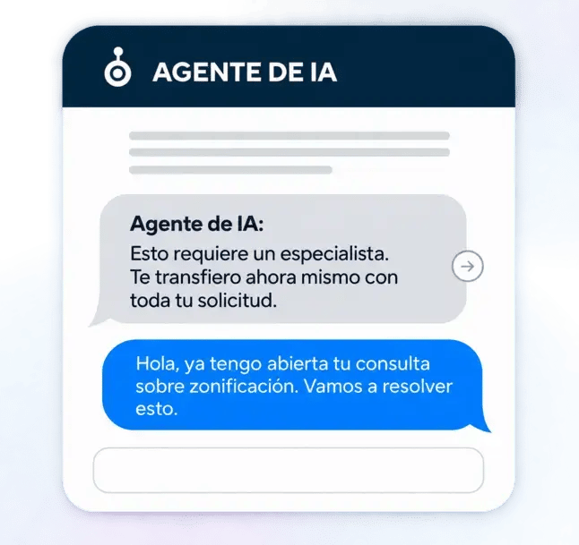 Deriva las llamadas con todo el contexto