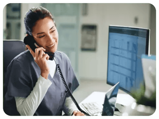 Handle high volume patient calls