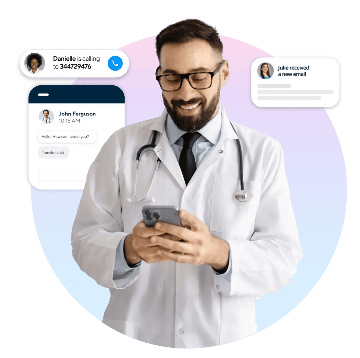 Helthcare phone solution