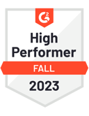High performer badge fall 2023