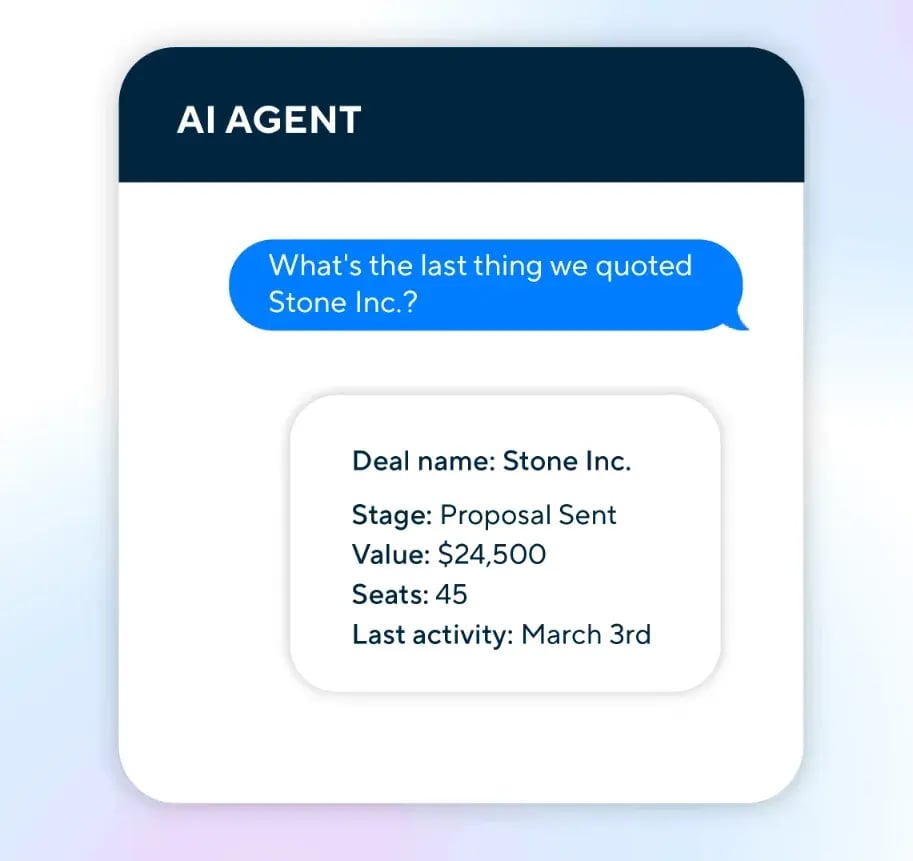 Integrations AI answers