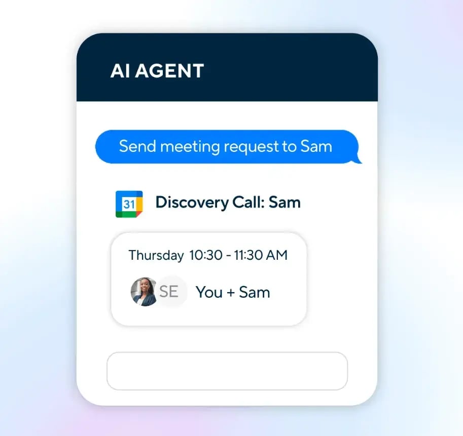 Integrations calendar