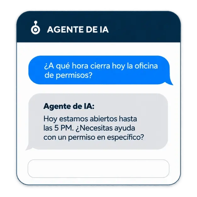 Responde preguntas comunes al instante