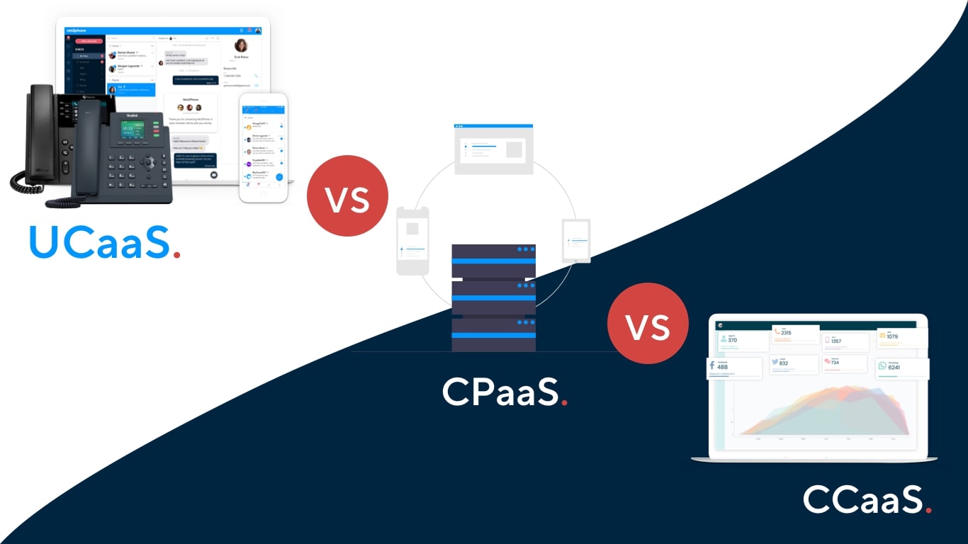 UCaaS vs CCaaS vs CPaaS