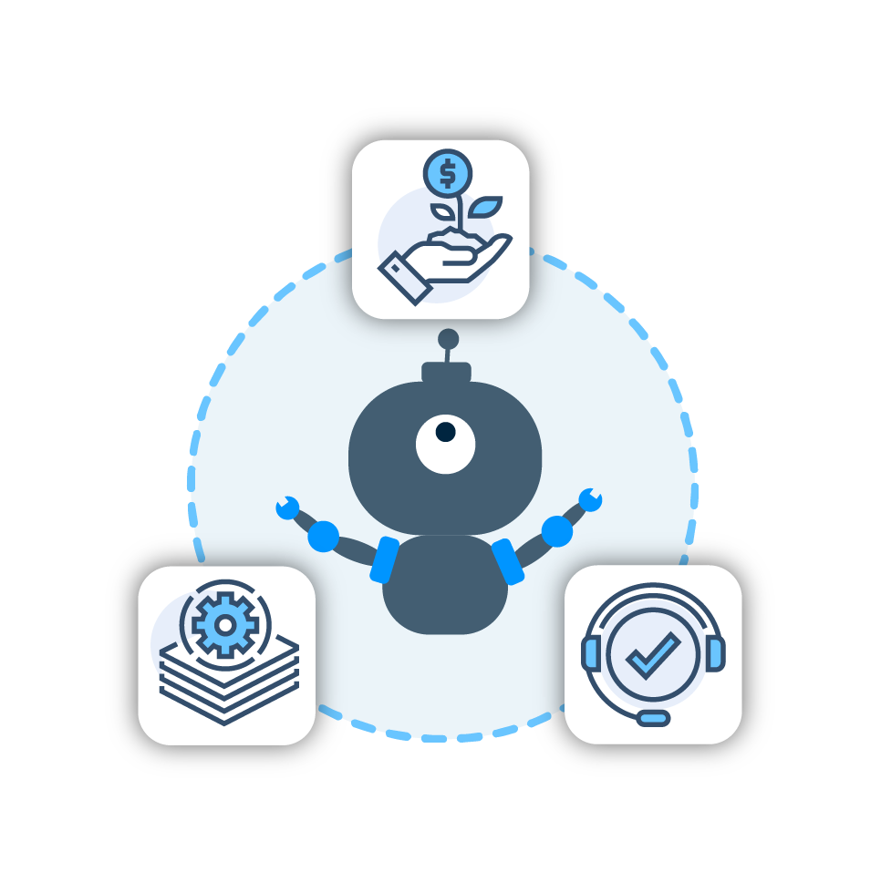 Virtual agent icon 