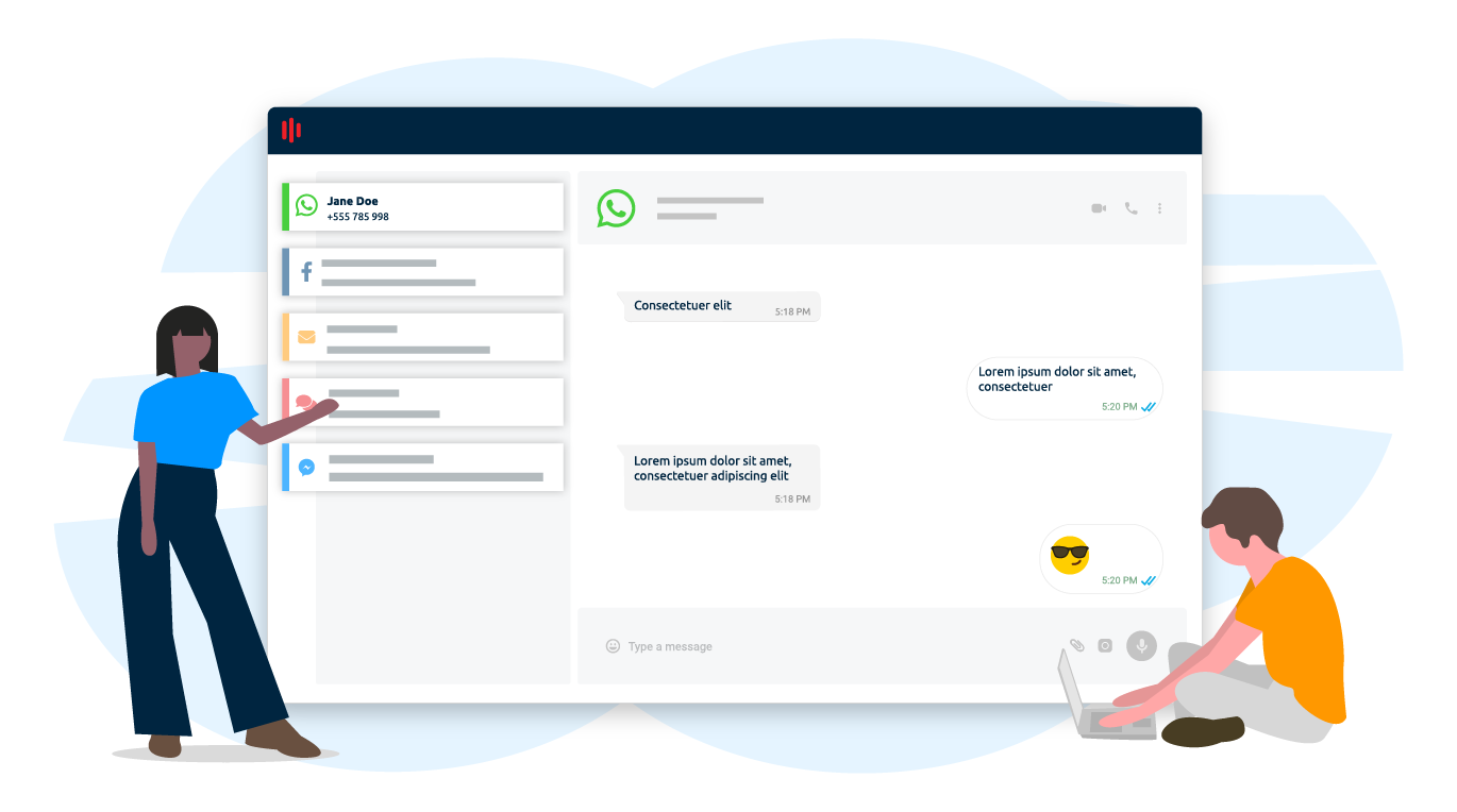Administra Todas las Interacciones Desde una Sola Pantalla