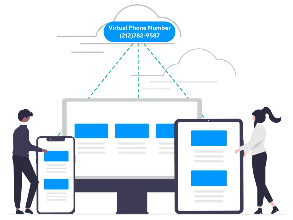 What is virtual phone number