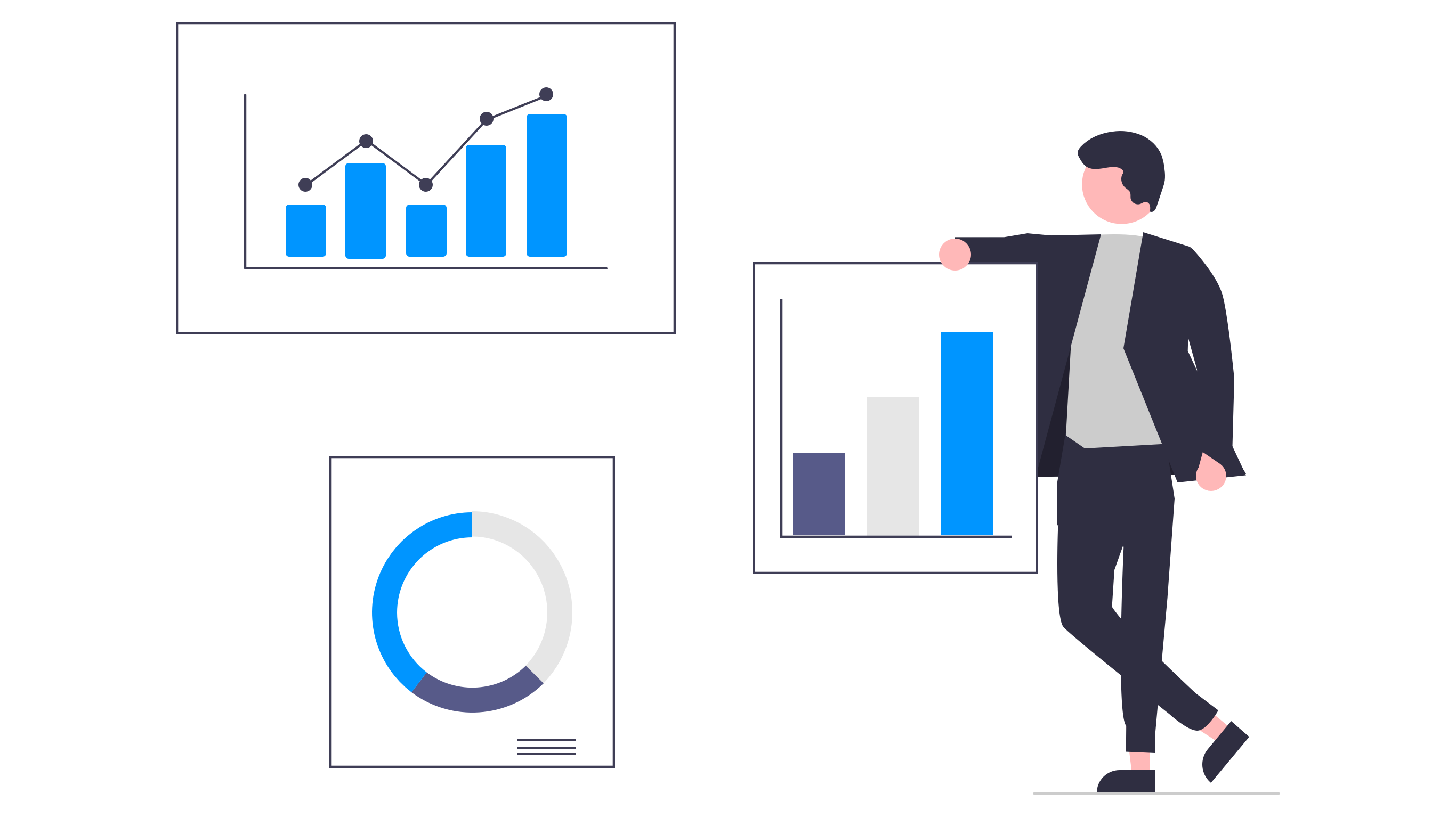 Interaction data infographics